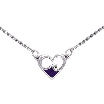 I love the Sea Wave Silver Necklace TNC008 - Jewelry